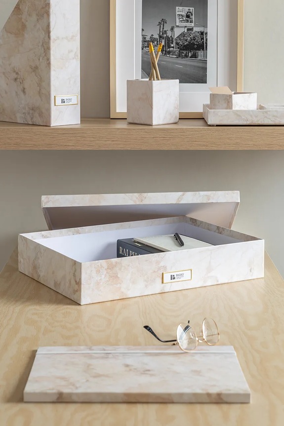 Κουτί εγγράφων Bigso Box of Sweden A3 μπεζ 934189462.99