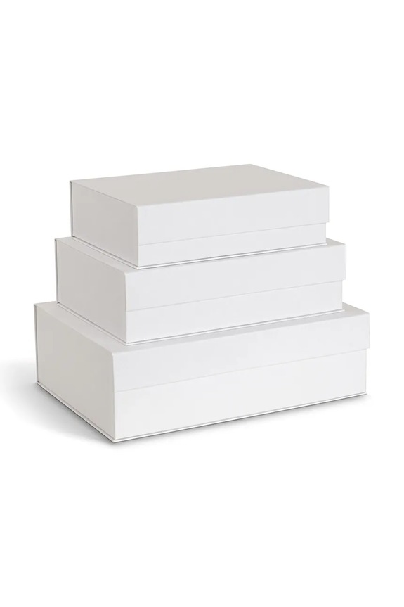 Bigso Box of Sweden set contenitori pacco da 3 bianco 123345533.99