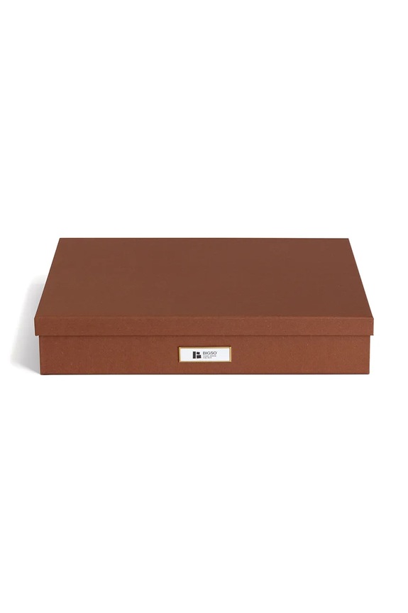 Salon i sypialnia Bigso Box of Sweden pudełko do przechowywania A3 9341R1262.99 brązowy
