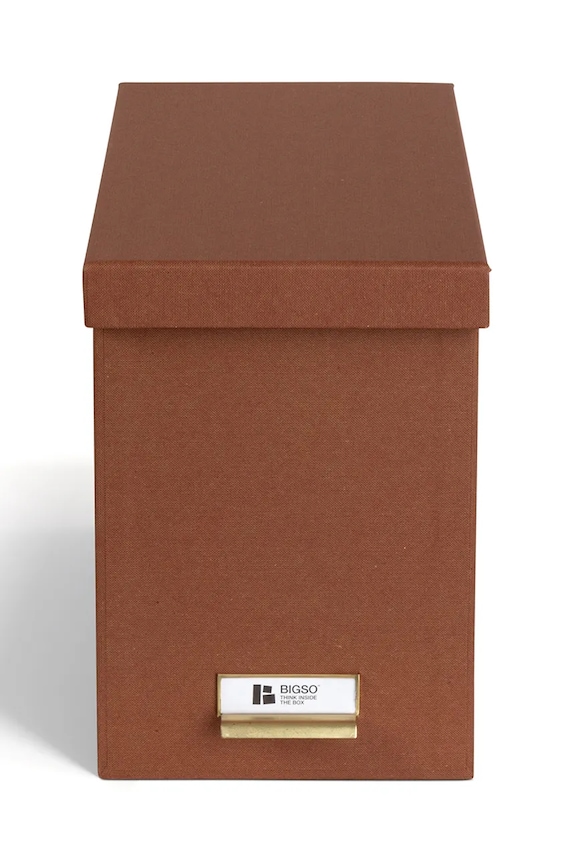 Salon i sypialnia Bigso Box of Sweden pudełko do przechowywania 9441R1263.99 brązowy