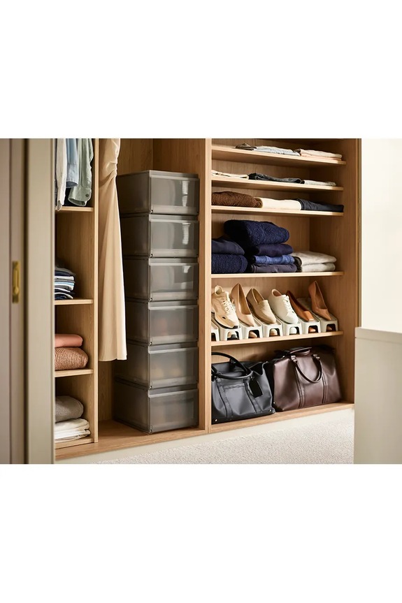 Nappali és hálószoba Joseph Joseph cipőtároló dobozok készlete Shoe Storage Box 6 db 55014 szürke