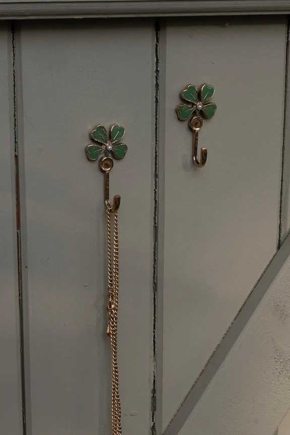 Doing Goods appendiabito da parete Lucky Clover Hook Mini giallo 1.10.10.070.600.3