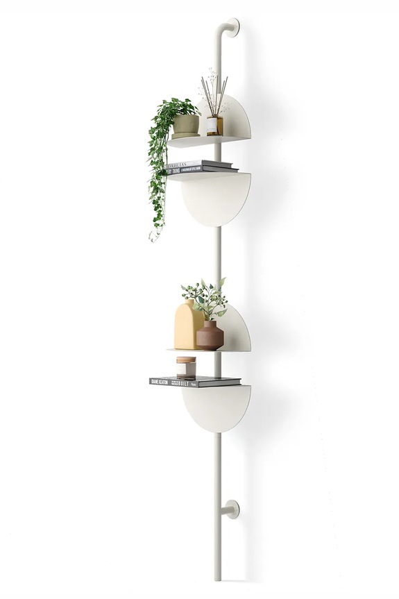 Ράφι τοίχου Umbra Solis 35 x 27 x 204 cm 1021262.1313 μπεζ AA00