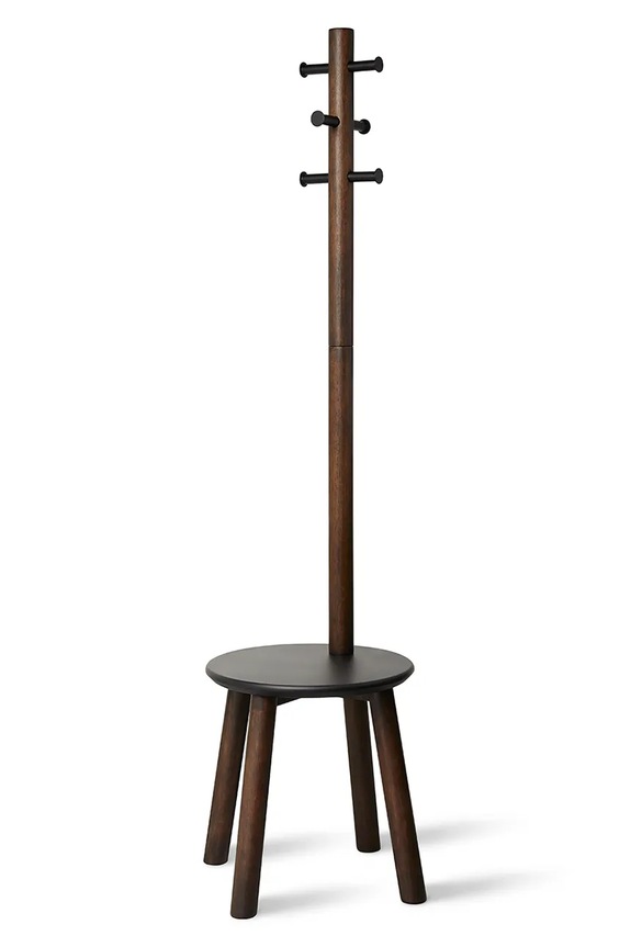 Umbra cuier Pillar Stool and Coat Rack maro 1014257.048