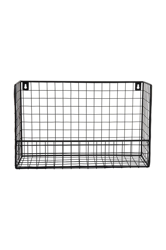 Present Time raft de perete Reja negru PT4256BK