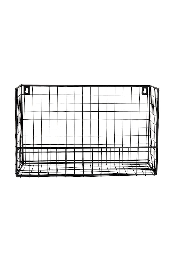 Present Time raft de perete Reja negru PT4256BK