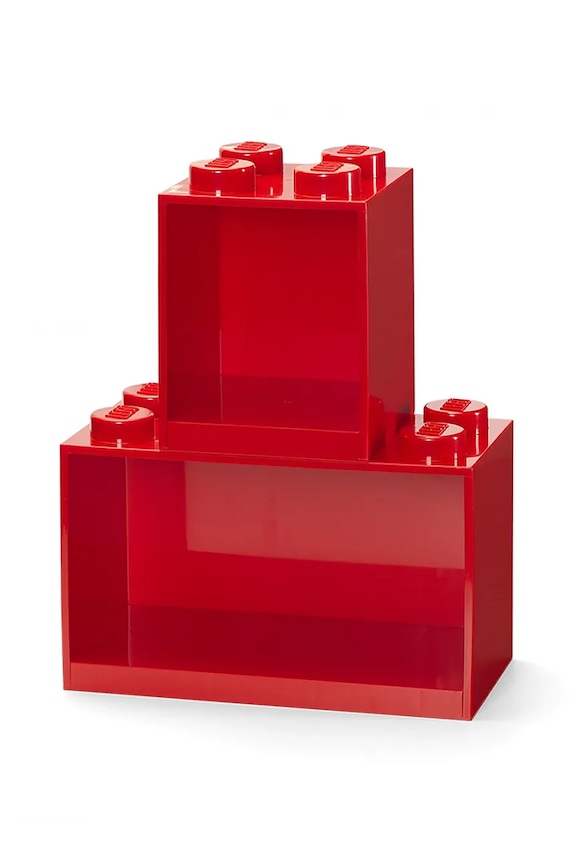 Lego set mensole da parete rosso 41171730