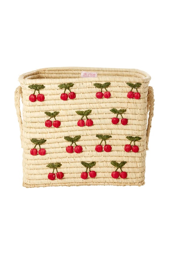 Rice kosz do przechowywania 25 x 30 x 30 cm beżowy BSRAT.30CHER