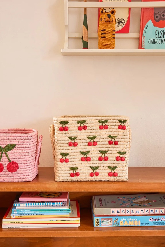 Rice kosz do przechowywania 25 x 30 x 30 cm BSRAT.30CHER beżowy AA00