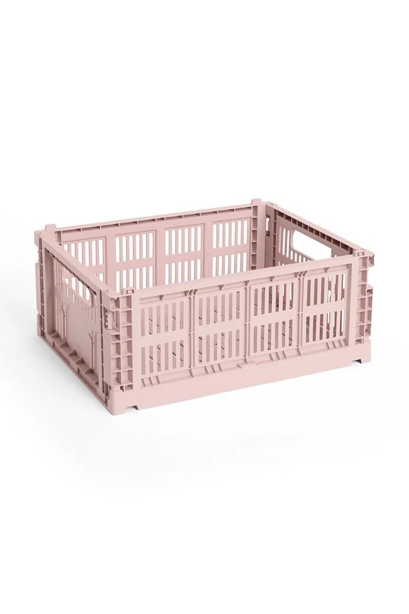 Úložný box HAY Colour Crate M / 14 x 26,5 x 34,5 cm růžová AB634A602AC68