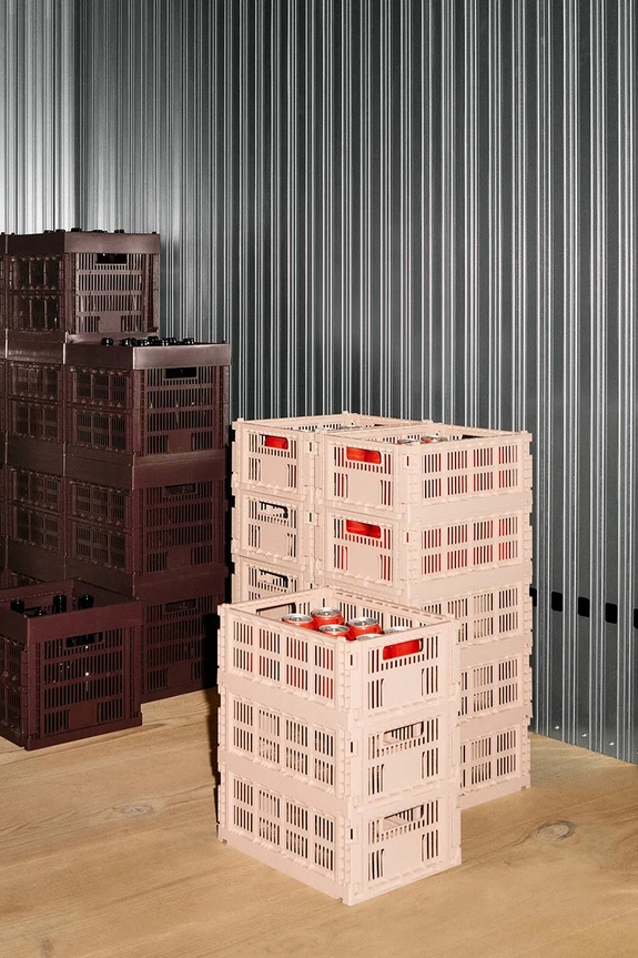 Úložný box HAY Colour Crate L / 18,5 x 34,5 x 53 cm ružová AB634A603AF65