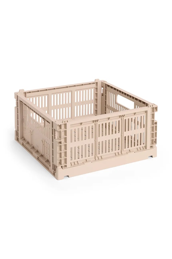 HAY cutie de depozitare Colour Crate M /14 x 26,5 x 34,5 cm roz AB634F125AF65