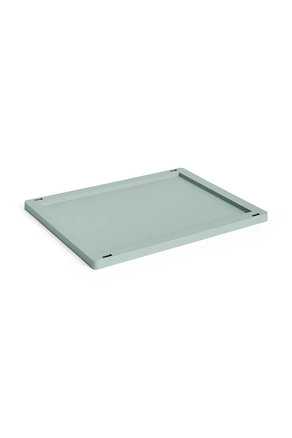 Veko krabice HAY Colour Crate M / 27 x 35 cm tyrkysová AE759A602AG28
