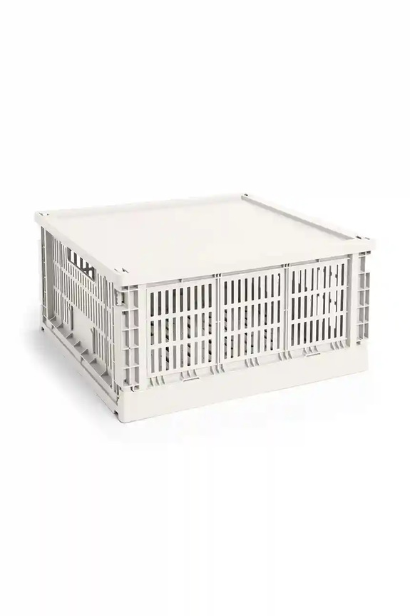HAY pokrywka do pudełka Colour Crate 43 x 43 cm AE759F126AB90 biały AA00