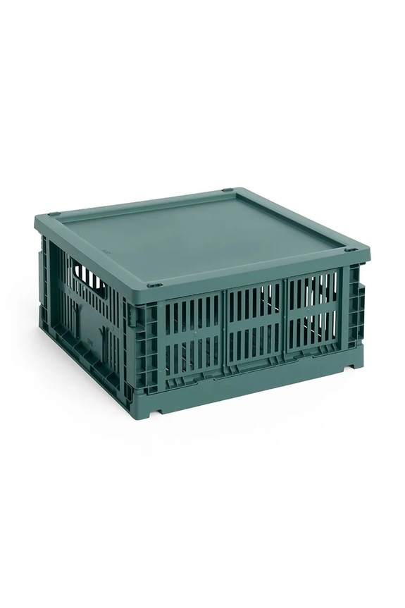 HAY doboz fedő Colour Crate M / 30 x 30 cm AE759F127AE77 zöld AA00