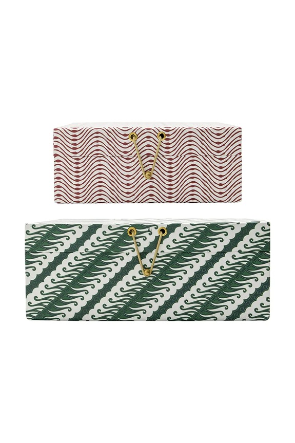 Κουτί αποθήκευσης House Doctor HDKeep 25 x 10 cm 2-pack πολύχρωμο 202740376