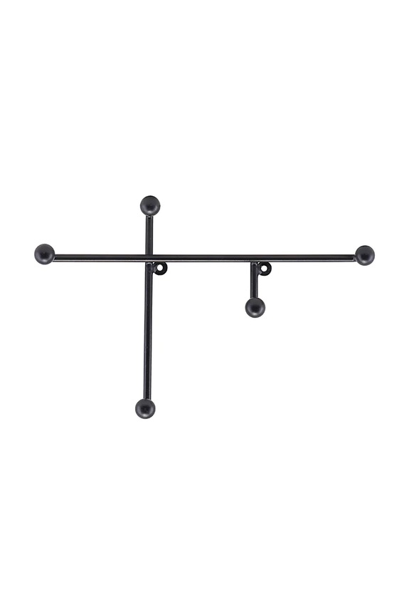 House Doctor cuier de perete HDPrea 17 x 27 cm negru 205850916