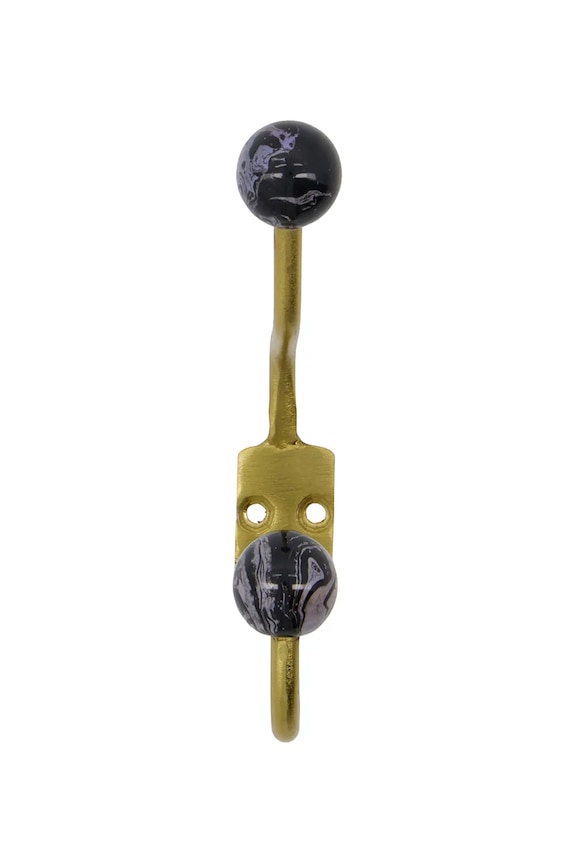 Nástenný vešiak House Doctor HDBal 13 cm 2-pak 900000378 žltá AA00