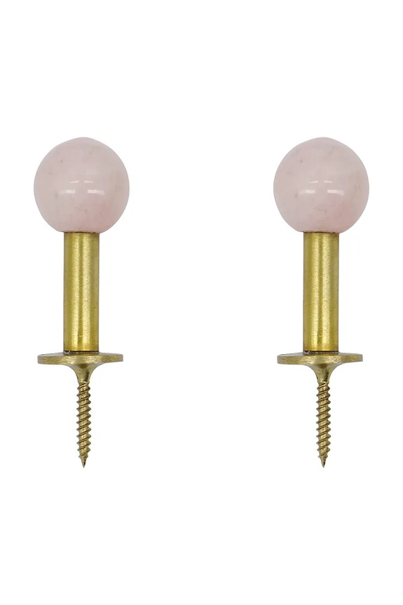 Obešalnik House Doctor HDBall 8 cm 2-pack roza 900000432