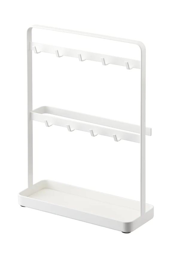 Yamazaki kulcs rendszerező Smart 20 x 7,5 x 27 cm fehér 2777