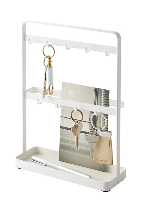 Yamazaki kulcs rendszerező Smart 20 x 7,5 x 27 cm 2777 fehér AA00