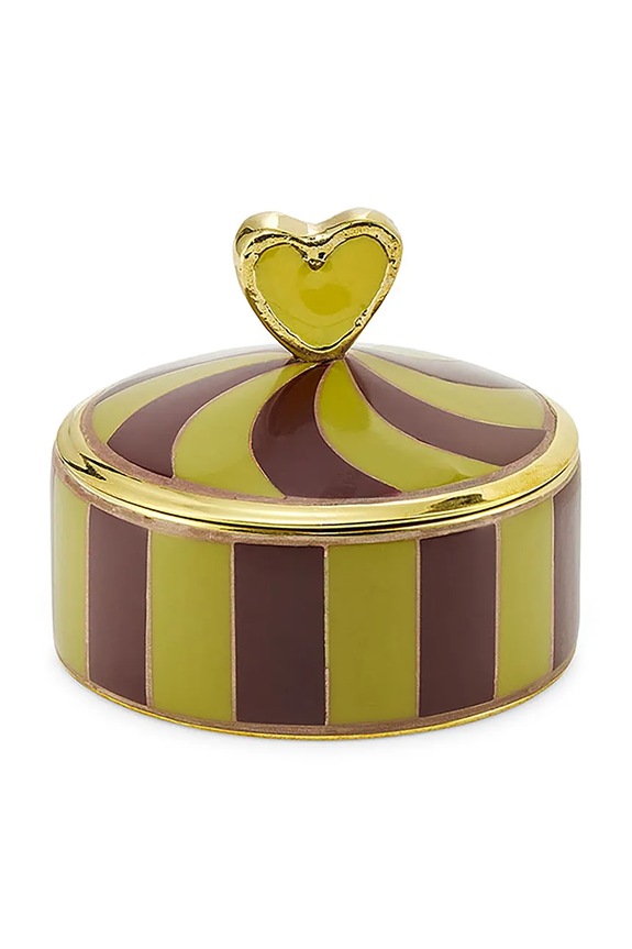Posoda s pokrovom Doing Goods Pyar Heart Circus 6 x 7 x 7 cm pisana 1.20.21.052.010.3