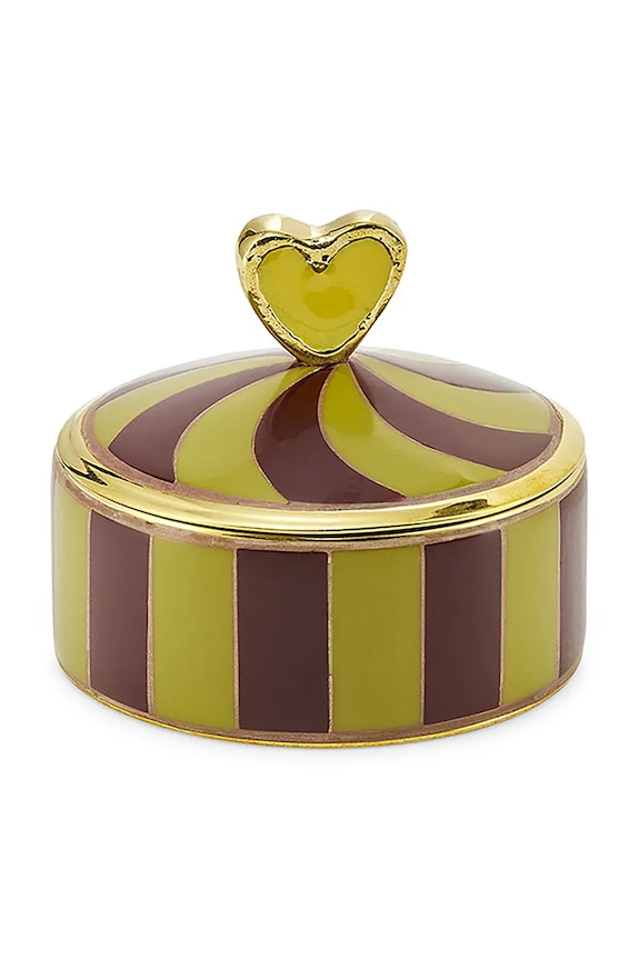 Posoda s pokrovom Doing Goods Pyar Heart Circus 6 x 7 x 7 cm pisana 1.20.21.052.010.3
