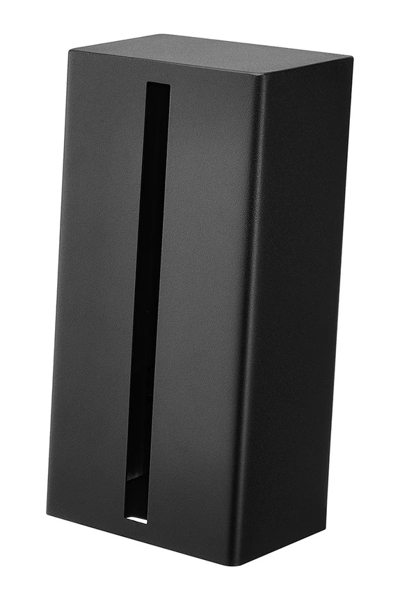 Nádoba na hygienické vreckovky Yamazaki Tower 12,6 x 9,7 x 23,7 cm čierna 1441.