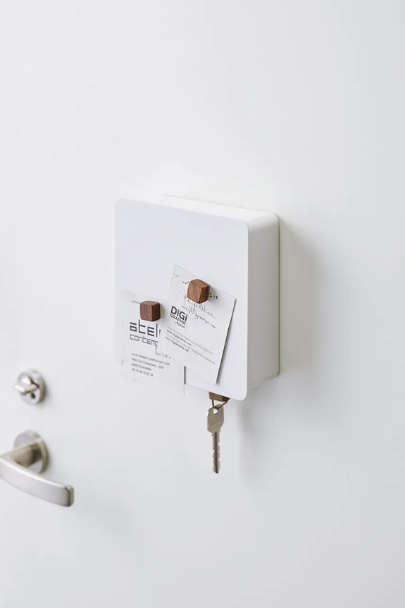 Σαλόνι και υπνοδωμάτιο Κρεμάστρα κλειδιών Yamazaki 4799 λευκό