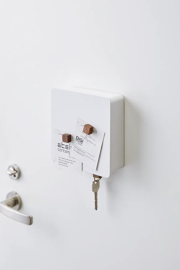 Σαλόνι και υπνοδωμάτιο Κρεμάστρα κλειδιών Yamazaki 4799 λευκό