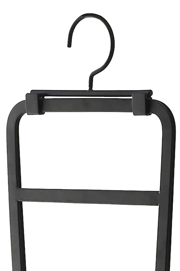 Obývací pokoj a ložnice Organizér na tašky Yamazaki Chain 19 x18 x 113-137 cm 6509 černá