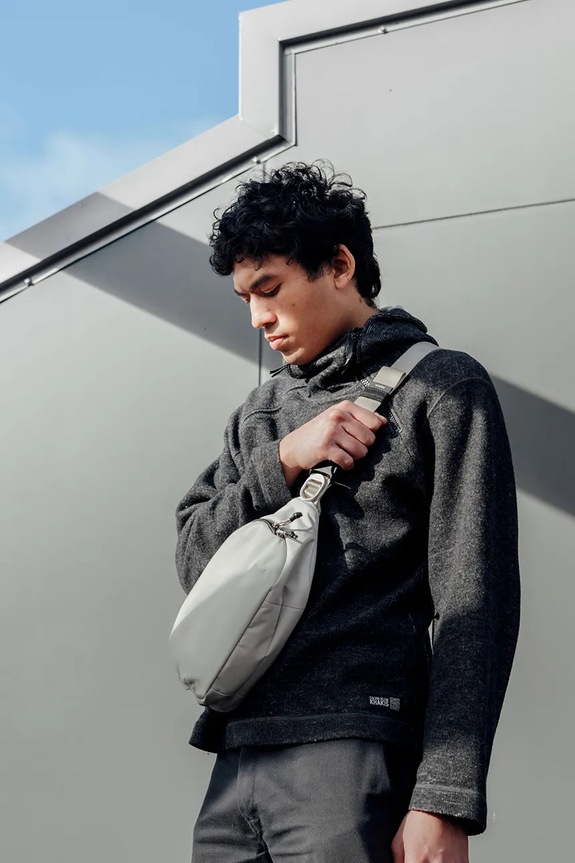 Orbitkey válltáska Urban Sling Plus 6 L BUP1.STO.109 bézs