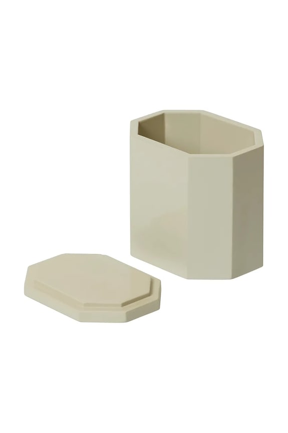 Вітальня та спальня Контейнер з кришкою ferm LIVING Nova 20 x 10 x 5 cm 1104271949 бежевий