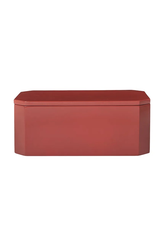 Емкость с крышкой ferm LIVING Nova 25 x 15 cm красный 1104271952
