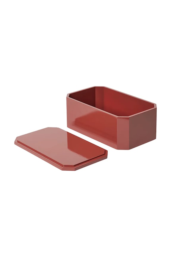 Гостиная и спальня Емкость с крышкой ferm LIVING Nova 25 x 15 cm 1104271952 красный