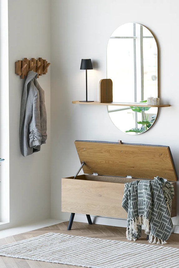 Κρεμάστρα τοίχου House Nordic Caltra 3 x 40 x 18 cm 4494055