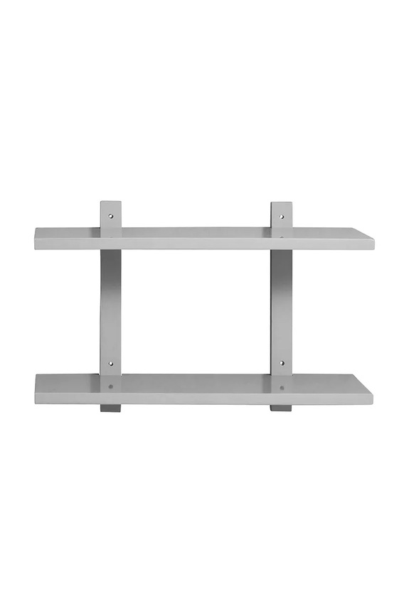 House Doctor raft de perete HDSheo 75 x 50 x 25 cm gri 203442013