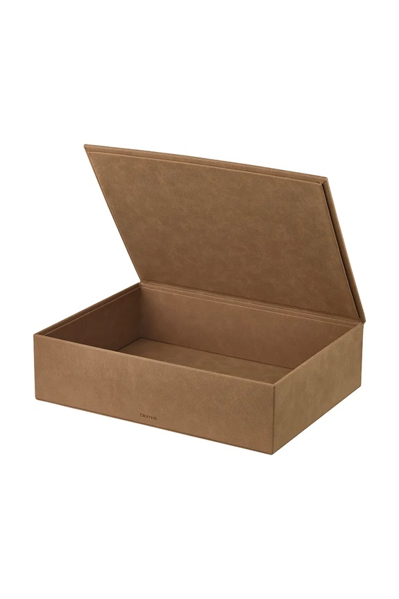 Blomus zestaw pudełek do przechowywania Sahla 35 × 25 × 7 / 40 × 30 × 11 cm 2-pack brązowy B68327
