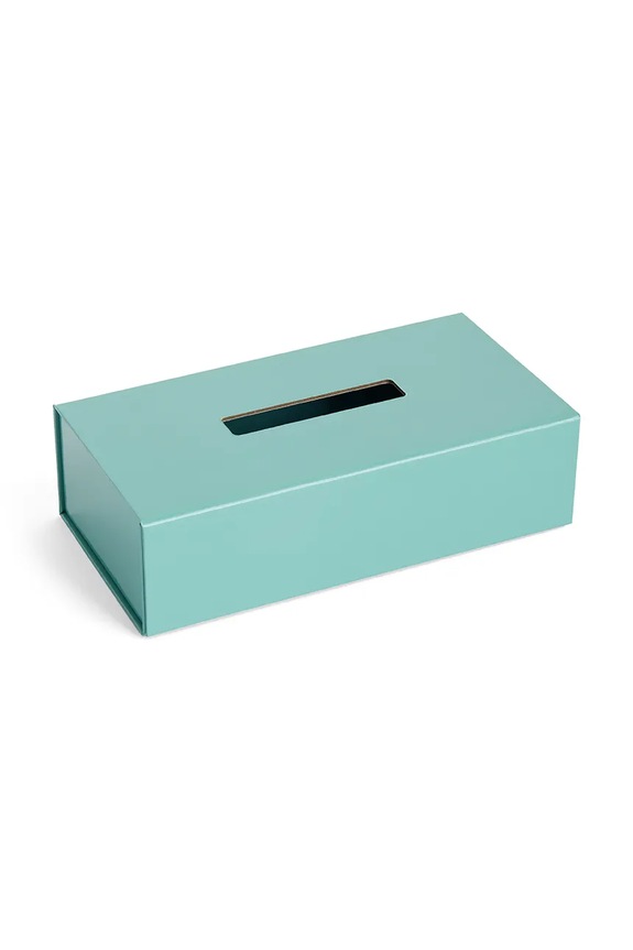 Nádoba na hygienické vreckovky HAY Colour Storage 24,5 x 13 cm tyrkysová AE735.E142