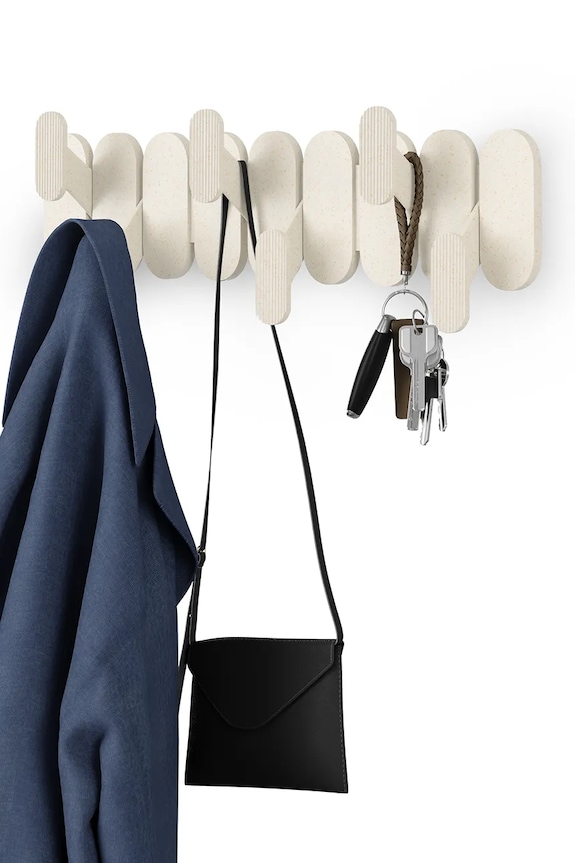 Σαλόνι και υπνοδωμάτιο Κρεμάστρα τοίχου Umbra Tempo 16 x 47 x 6 cm 1022941.1313 μπεζ