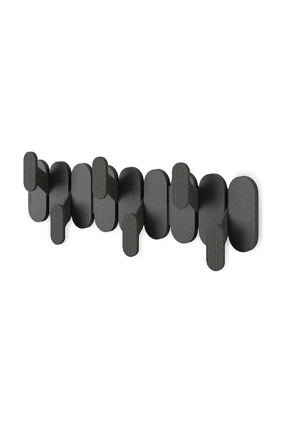 Umbra cuier de perete Tempo 16 x 47 x 6 cm 1022941.040 negru AA00