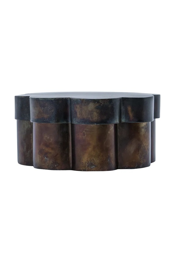 Dnevna soba in spalnica Posoda za shranjevanje House Nordic HDFloda 5 x 11 cm 2-pack 203661301 rjava