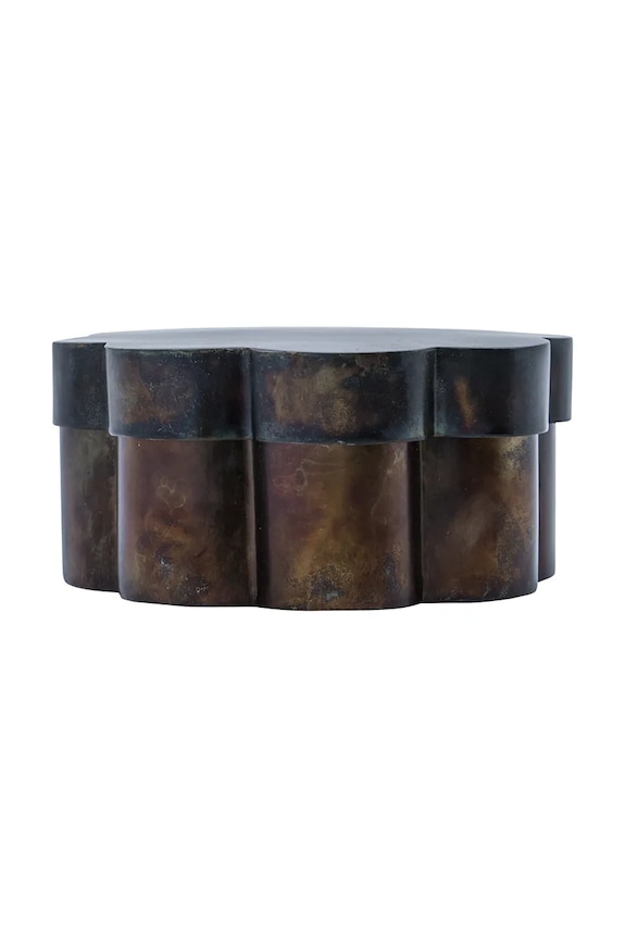 Dnevna soba in spalnica Posoda za shranjevanje House Nordic HDFloda 5 x 11 cm 2-pack 203661301 rjava