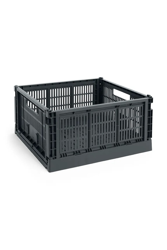 Коробка для зберігання HAY Colour Crate S / 10,5 x 17 x 26,5 cm чорний AB634.F126.AC37