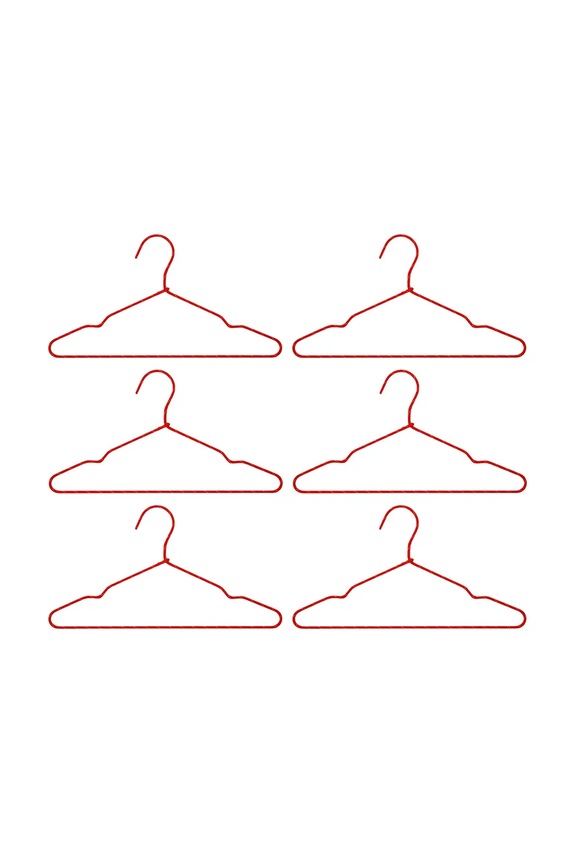 House Doctor set de umerașe HDWire 40 x 20 cm 6-pack rosu 900000974