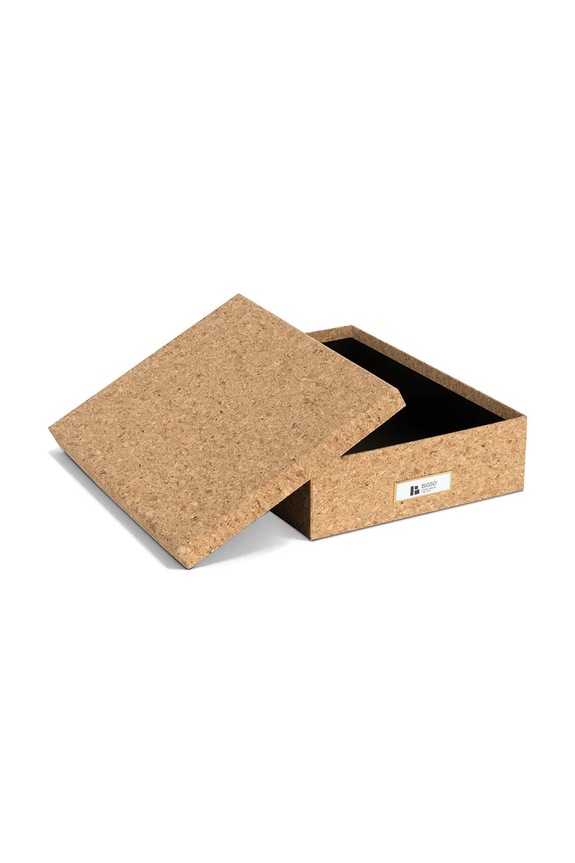 Κουτί αποθήκευσης Bigso Box of Sweden Oskar A4 26 x 35 x 8,5 cm 9451N4064.99 καφέ AA00