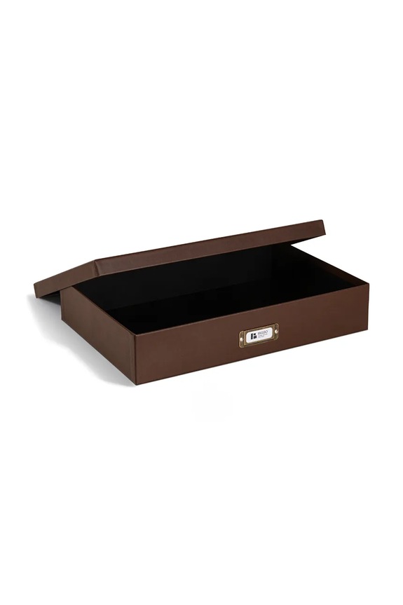 Σαλόνι και υπνοδωμάτιο Κουτί αποθήκευσης Bigso Box of Sweden Sverker A3 43,5 x 31 x 8,5 cm 9341R3072.99 καφέ