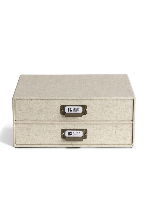 Οργανωτής γραφείου Bigso Box of Sweden Birger 33 x 25,5 x 14,5 cm μπεζ 9431N6073.99