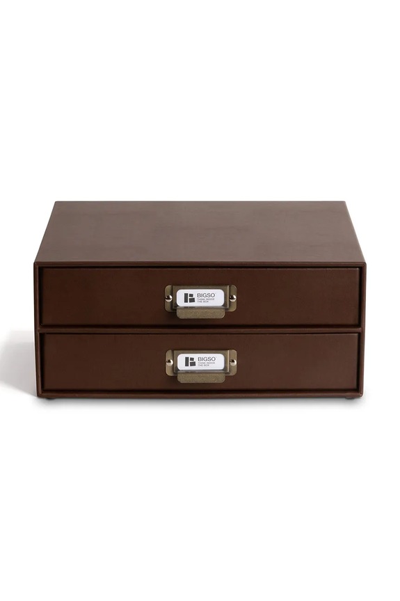Οργανωτής γραφείου Bigso Box of Sweden Birger 33 x 25,5 x 14,5 cm καφέ 9431R3073.99