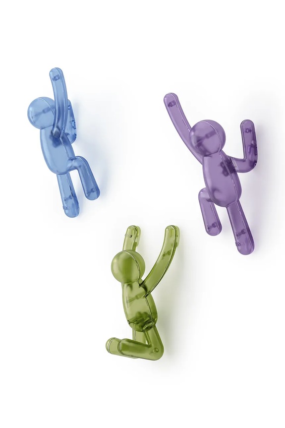 Umbra zestaw haczyków Buddy 18 x 8 x 7 cm 3-pack 1023674.1341 multicolor AA00